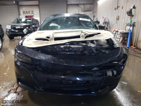 2016 Dodge Charger Police with VIN 2C3CDXKT9GH319649, listed as a Copart auction lot 46051485 with 115,256 mi miles and Salvage Title. Bid and sale history available at carsss.com. Image 5.
