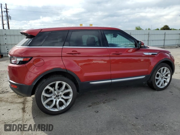 2012 Land Rover Range Rover Evoque Prestige Premium with VIN SALVV2BG0CH688836, listed as a Copart auction lot 61083835 with 123,710 mi miles and Clean title. Bid and sale history available at DreamBid. Image 3.
