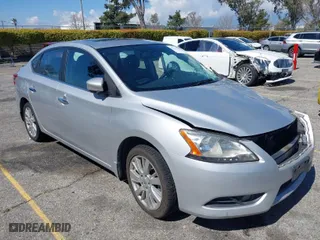 2014 Nissan Sentra SR with VIN 3N1AB7AP3EY309142, listed as a IAAI auction lot 41736206 with 200,238 mi miles. Bid and sale history available at carsss.com. Image 1.