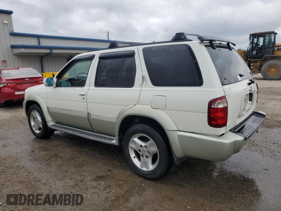 2003 Infiniti QX4 with VIN JNRDR09X83W251941, listed as a Copart auction lot 71044774 with 162,214 mi miles and Salvage Title. Bid and sale history available at DreamBid. Image 2.