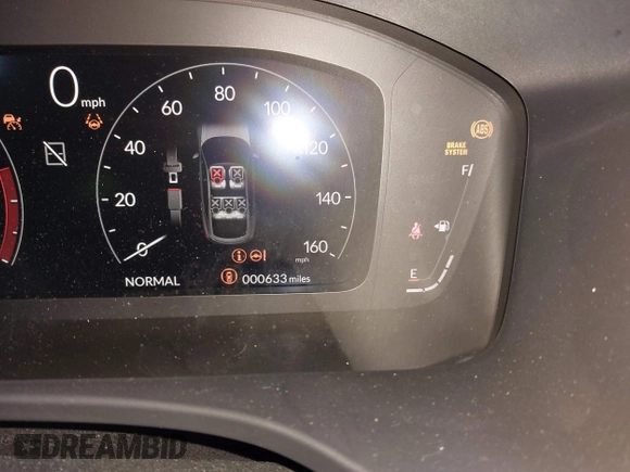 2025 Acura Integra with VIN 19UDE4H24SA010061, listed as a IAAI auction lot 41401387 with 633 mi miles and . Bid and sale history available at DreamBid. Image 16.