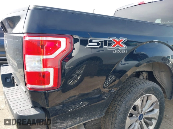 2018 Ford F-150 XL with VIN 1FTEX1EP8JFE62690, listed as a IAAI auction lot 41936883 with 162,174 mi miles. Bid and sale history available at carsss.com. Image 6.