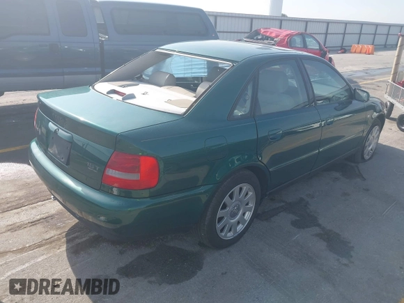 2001 Audi A4 with VIN WAUDC68DX1A021871, listed as a IAAI auction lot 42516272 with 139,274 mi miles and . Bid and sale history available at DreamBid. Image 4.