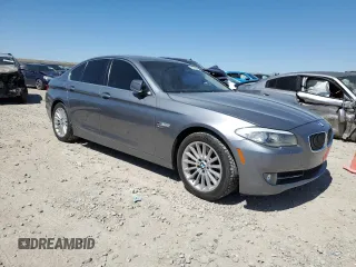 2011 BMW 5 Series 535i xDrive with VIN WBAFU7C5XBC878905, listed as a Copart auction lot 53102845 with 121,616 mi miles and Salvage Title. Bid and sale history available at carsss.com. Image 4.