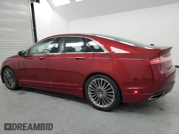 2014 Lincoln MKZ with VIN 3LN6L2G91ER808216, listed as a Copart auction lot 71845624 with 98,835 mi miles and Salvage Title. Bid and sale history available at DreamBid. Image 2.