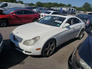 2006 Mercedes-Benz CLS-Class with VIN WDDDJ75X46A015235, listed as a Copart auction lot 69666204 with 0 mi miles and Salvage Title. Bid and sale history available at carsss.com. Image 1.