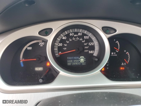 2007 Toyota Highlander Hybrid w/3rd Row with VIN JTEEW21A870044230, listed as a Copart auction lot 45950995 with 247,610 mi miles and Salvage Title. Bid and sale history available at carsss.com. Image 9.