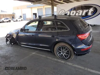 2014 Audi Q5 Premium Plus with VIN WA1LFAFP6EA064898, listed as a Copart auction lot 64989925 with 89,863 mi miles and Clean title. Bid and sale history available at DreamBid. Image 2.