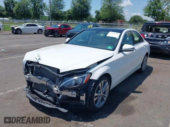 2017 Mercedes-Benz C 300 with VIN 55SWF4KB1HU183192, listed as a IAAI auction lot 42562516 with 29,356 mi miles and . Bid and sale history available at DreamBid. Image 17.