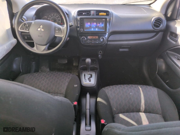 2022 Mitsubishi Mirage ES with VIN ML32AUHJ7NH008702, listed as a Copart auction lot 41927095 with 48,532 mi miles and Salvage Title. Bid and sale history available at carsss.com. Image 8.