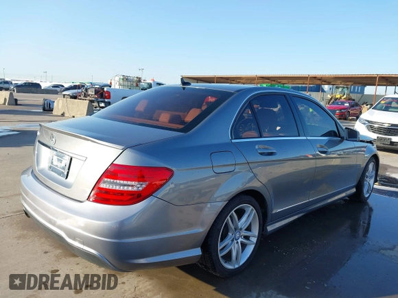 2014 Mercedes-Benz C 250 Sport with VIN WDDGF4HB0EG238946, listed as a IAAI auction lot 41973753 with 116,694 mi miles and . Bid and sale history available at DreamBid. Image 4.