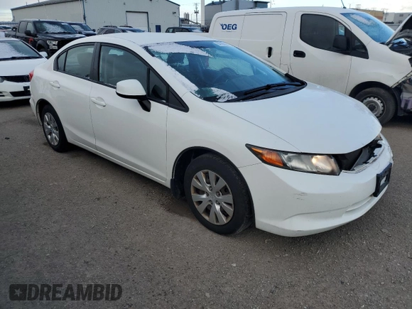 2012 Honda Civic z VIN 2HGFB2F44CH034163, wystawiony jako Copart lot #84198064 z przebiegiem 180 135 mil mil oraz Czysty tytuł • Clean title. Historia ofert i sprzedaży dostępna na DreamBid. Obrazek 4.