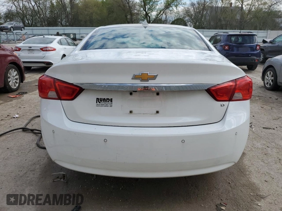2014 Chevrolet Impala LT with VIN 2G1125S31E9107096, listed as a Copart auction lot 55640915 with 86,688 mi miles and Non Repairable. Bid and sale history available at DreamBid. Image 6.