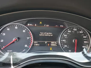 2017 Audi A7 Premium Plus with VIN WAUW2AFCXHN124798, listed as a Copart auction lot 89007825 with 160,822 mi miles and Salvage Title. Bid and sale history available at carsss.com. Image 9.
