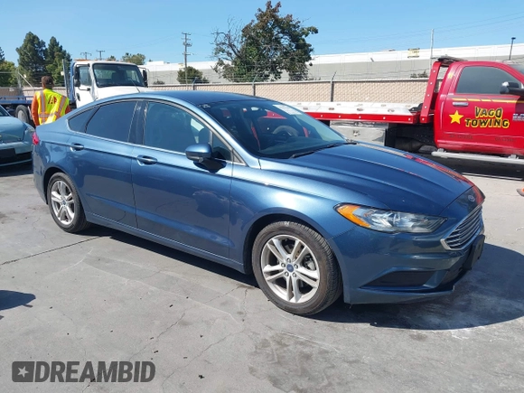 2018 Ford Fusion SE with VIN 3FA6P0HD4JR161780, listed as a IAAI auction lot 42527140 with 89,419 mi miles and . Bid and sale history available at DreamBid. Image 1.