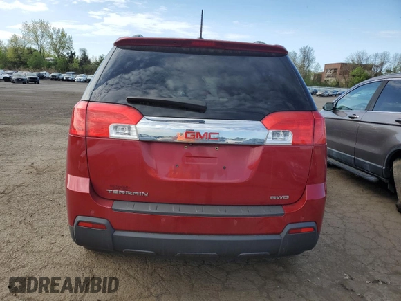 2015 GMC Terrain SLT with VIN 2GKFLXEK8F6395697, listed as a Copart auction lot 55331425 with 104,218 mi miles and Clean Title. Bid and sale history available at DreamBid. Image 6.