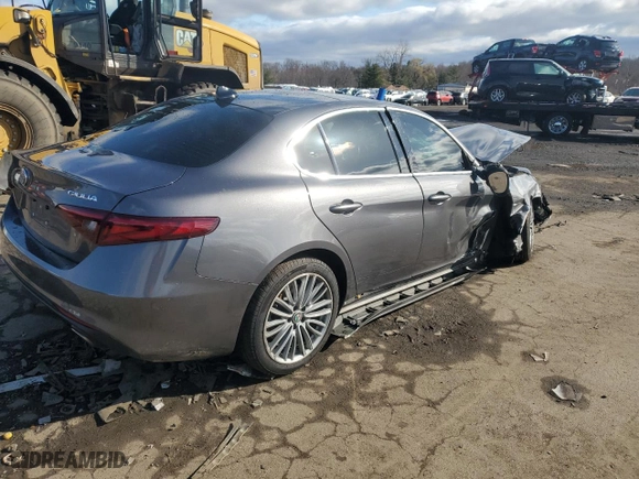 2017 Alfa Romeo Giulia Ti with VIN ZARFAEEN5H7538419, listed as a Copart auction lot 49864525 with 67,906 mi miles and Salvage Title. Bid and sale history available at carsss.com. Image 3.