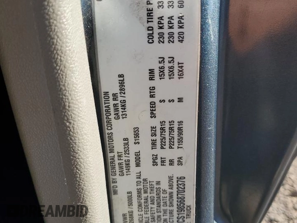 2006 Isuzu i-Series S z VIN 1GGCS198568702376, wystawiony jako Copart lot #85769664 z przebiegiem 141 548 mil mil oraz Szkoda całkowita • Salvage title. Historia ofert i sprzedaży dostępna na DreamBid. Obrazek 14.