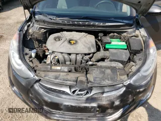 2013 Hyundai Elantra GLS with VIN 5NPDH4AE1DH233633, listed as a Copart auction lot 60449585 with 124,839 mi miles and Clean title. Bid and sale history available at DreamBid. Image 11.