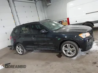 2014 BMW X3 xDrive28i z VIN 5UXWX9C55E0D32378, wystawiony jako IAAI lot #41657411 z przebiegiem 133 156 mil mil oraz . Historia ofert i sprzedaży dostępna na DreamBid. Obrazek 13.