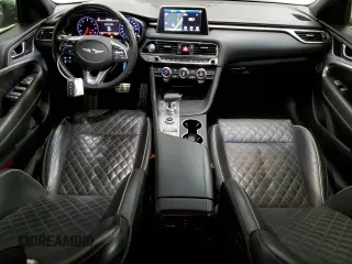 2019 Genesis G70 Advanced with VIN KMTG34LE9KU021057, listed as a Copart auction lot 52218325 with 55,991 mi miles and Clean Title. Bid and sale history available at DreamBid. Image 8.