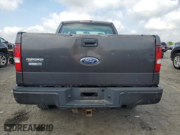 2005 Ford F-150 STX with VIN 1FTRX14W25FA62950, listed as a Copart auction lot 64290195 with 290,608 mi miles and Clean title. Bid and sale history available at DreamBid. Image 6.