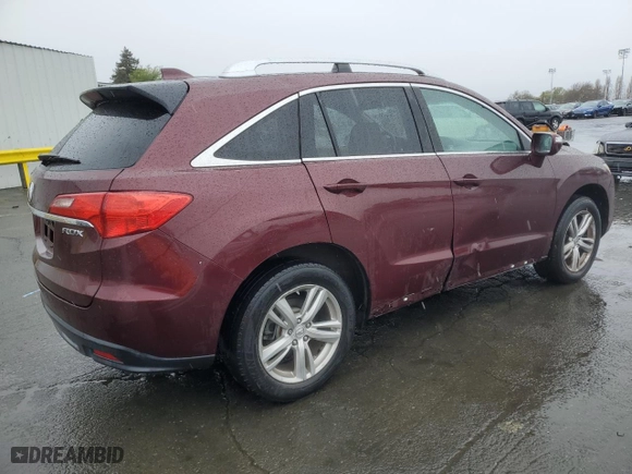 2013 Acura RDX Tech Pkg with VIN 5J8TB3H58DL001878, listed as a Copart auction lot 48952745 with 135,837 mi miles and Salvage Title. Bid and sale history available at carsss.com. Image 3.