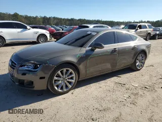2012 Audi A7 3.0 Premium Plus with VIN WAUYGAFC8CN130294, listed as a Copart auction lot 87622835 with 101,091 mi miles and Salvage Title. Bid and sale history available at carsss.com. Image 1.