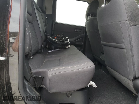 2023 Nissan Frontier SV with VIN 1N6ED1EJ9PN650022, listed as a Copart auction lot 49843795 with 37,857 mi miles and Salvage title. Bid and sale history available at DreamBid. Image 11.