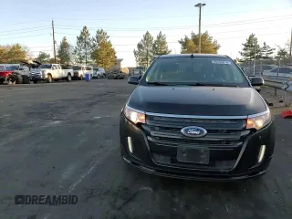 2012 Ford Edge Sport with VIN 2FMDK4AK4CBA92005, listed as a Copart auction lot 86296614 with 164,260 mi miles and Salvage Title. Bid and sale history available at carsss.com. Image 10.