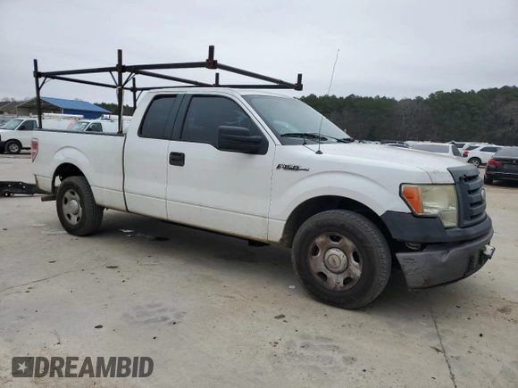 2009 Ford F-150 XLT with VIN 1FTRX12V99KB23041, listed as a Copart auction lot 44536575 with Not provided miles and Salvage title. Bid and sale history available at DreamBid. Image 4.
