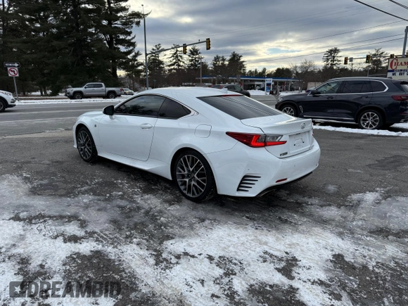 2017 Lexus RC with VIN JTHSM5BC0H5003866, listed as a Copart auction lot 89214705 with 177,166 mi miles and Clean Title. Bid and sale history available at carsss.com. Image 3.