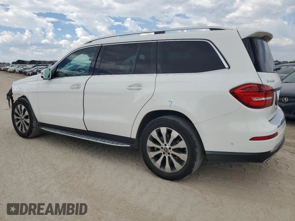 2018 Mercedes-Benz GLS 450 with VIN 4JGDF6EE0JB012531, listed as a Copart auction lot 68900144 with 52,744 mi miles and Salvage Title. Bid and sale history available at DreamBid. Image 2.