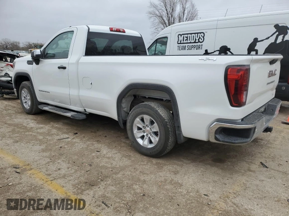 2024 GMC Sierra 1500 with VIN 3GTNUAED8RG389622, listed as a Copart auction lot 49223865 with 9,783 mi miles and Salvage Title. Bid and sale history available at DreamBid. Image 2.