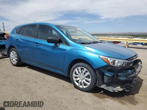 2017 Subaru Impreza with VIN 4S3GTAA66H3723148, listed as a Copart auction lot 58191505 with 75,524 mi miles and Salvage title. Bid and sale history available at DreamBid. Image 4.