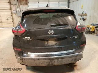 2020 Nissan Murano Platinum with VIN 5N1AZ2DS7LN114680, listed as a Copart auction lot 42124205 with 91,975 mi miles and Salvage Title. Bid and sale history available at carsss.com. Image 6.