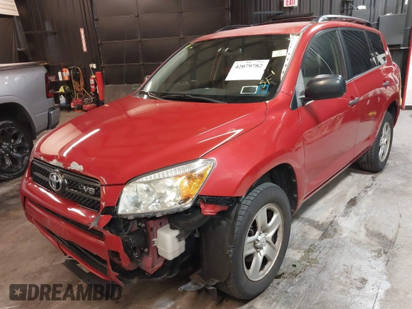 2008 Toyota RAV4 with VIN JTMBK33V886035549, listed as a IAAI auction lot 42079782 with 96,151 mi miles. Bid and sale history available at carsss.com. Image 20.