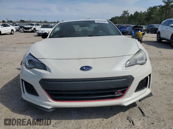2018 Subaru BRZ tS with VIN JF1ZCAD19J9600557, listed as a Copart auction lot 50797945 with 52,110 mi miles and Salvage title. Bid and sale history available at DreamBid. Image 5.
