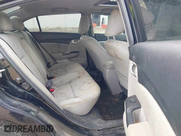 2015 Honda Civic EX with VIN 19XFB2F80FE112259, listed as a IAAI auction lot 42132508 with 213,334 mi miles and . Bid and sale history available at DreamBid. Image 8.