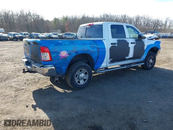 2021 Ram 2500 Tradesman with VIN 3C6UR5CJ9MG680627, listed as a IAAI auction lot 41100512 with 39,626 mi miles. Bid and sale history available at carsss.com. Image 4.