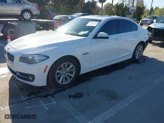 2015 BMW 5 Series 528i with VIN WBA5A5C5XFD523340, listed as a IAAI auction lot 41756131 with 97,719 mi miles. Bid and sale history available at carsss.com. Image 18.