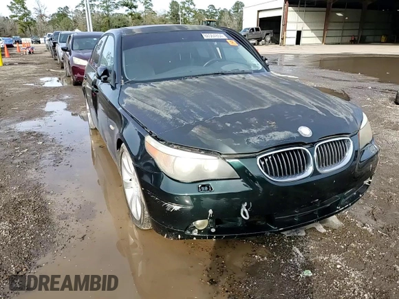 2005 BMW 5 Series 545i with VIN WBANB33545B089511, listed as a Copart auction lot 86564854 with Not Provided miles and Salvage Title. Bid and sale history available at carsss.com. Image 11.