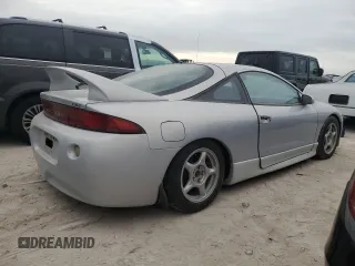 1998 Mitsubishi Eclipse GS-T with VIN 4A3AK54F1WE048951, listed as a Copart auction lot 76636714 with 162,725 mi miles and Salvage Title. Bid and sale history available at carsss.com. Image 3.