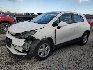 2020 Chevrolet Trax LS with VIN 3GNCJKSB5LL215487, listed as a Copart auction lot 48046395 with 55,786 mi miles and Salvage Title. Bid and sale history available at carsss.com. Image 1.