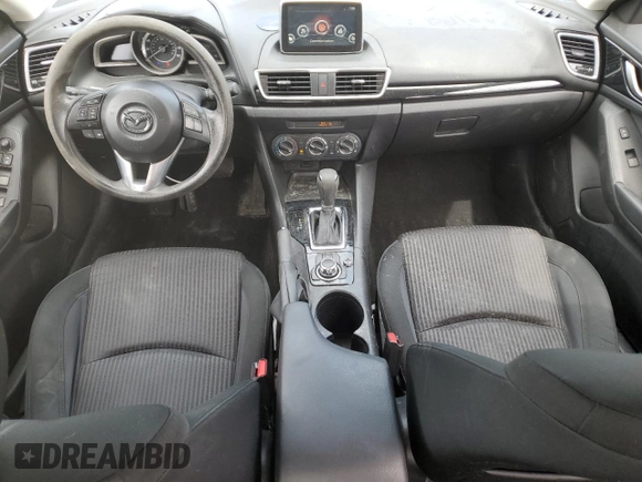 2016 Mazda 3 i Sport with VIN JM1BM1U78G1281463, listed as a Copart auction lot 52704715 with 114,682 mi miles and Salvage Title. Bid and sale history available at DreamBid. Image 8.