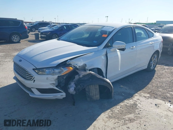 2018 Ford Fusion SE with VIN 3FA6P0H71JR262575, listed as a IAAI auction lot 41408259 with 96,624 mi miles and . Bid and sale history available at DreamBid. Image 2.