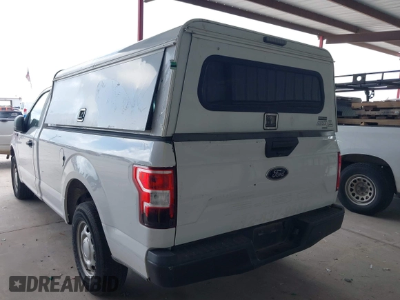 2018 Ford F-150 XL with VIN 1FTMF1CB1JKF83171, listed as a IAAI auction lot 42669775 with 128,140 mi miles and . Bid and sale history available at DreamBid. Image 3.