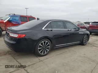 2020 Lincoln Continental Reserve with VIN 1LN6L9NP9L5603592, listed as a Copart auction lot 42860955 with Not Provided miles and Salvage Title. Bid and sale history available at DreamBid. Image 3.
