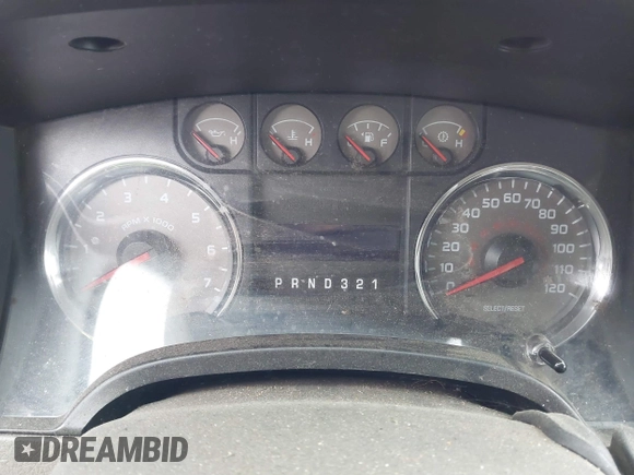 2009 Ford F-150 XL with VIN 1FTRW14849FA51992, listed as a IAAI auction lot 41444548 with 1 mi miles. Bid and sale history available at carsss.com. Image 7.