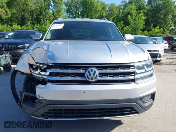 2019 Volkswagen Atlas SE with VIN 1V2UR2CA2KC557449, listed as a IAAI auction lot 42281302 with 106,739 mi miles and . Bid and sale history available at DreamBid. Image 13.